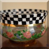 G02. Small Mackenzie Childs bowl 